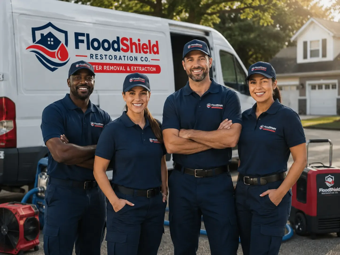 Flood Damage Restoration company in Louisville, OH